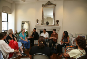The 'circle process' is utilized for Coming to the Table's 'deep dialogues' about slavery, racism, and genealogy.
