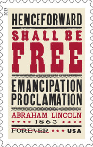 Watch Night recalls Emancipation Proclamation 150th anniversary stamp