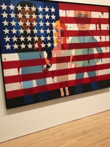 Bleeding Flad by Faith Ringgold